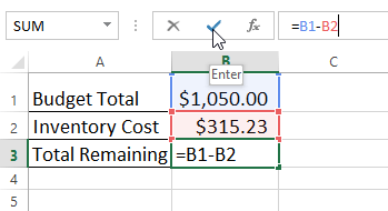 एमएस एक्सेल 2013 में फॉर्मूला कैसे बनाएं और संपादित करें (How to Create and Edit Formula in MS Excel 2013)