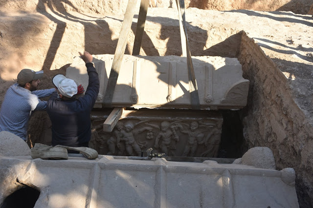 Two Roman-era sarcophagi found in northwestern Turkey