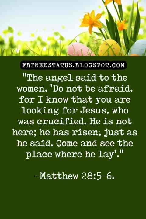 easter bible quotes and easter bible verses