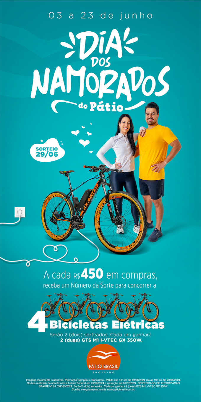 Campanha do Dia dos Namorados Pátio Brasil: um convite a momentos de saúde e bem-estar para o casal