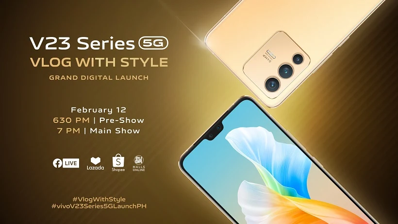 vivo to launch the V23 5G series — changing the selfie phone game on February 12 at 7PM