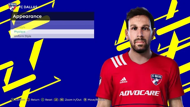 Facundo Quignon Face For eFootball PES 2021