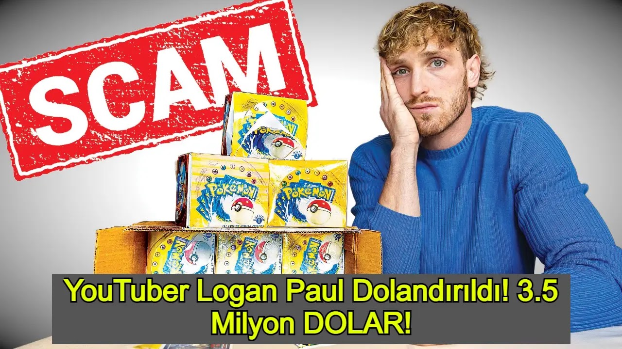 YouTuber Logan Paul Dolandırıldı! 3.5 Milyon DOLAR!