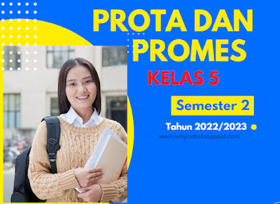 Prota dan Promes Kelas 5 Semester 2 Tahun 2022/2023