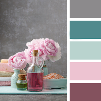 Combinación y paletas de colores en el diseño de interiores en el hogar