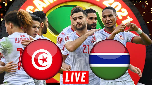 Regarder Tunisie vs Gambia Live Streaming en CAN 2022 : TUN vs GAM