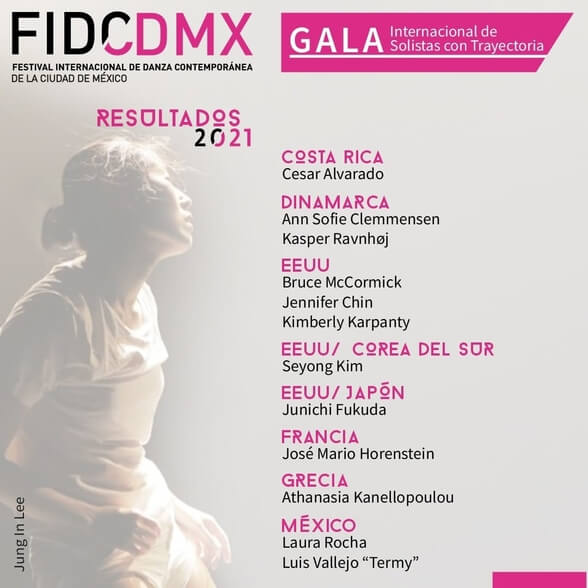 afiche de César i Nada en el FIDCDMX gala de solistas con trayectoria César Alvarado