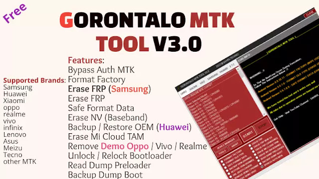 Gorontalo MTK Tool V3.0 2022 Big Update Free