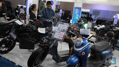 Penyaluran Subsidi Motor Listrik Mandek, Masih Sisa 185 Ribu