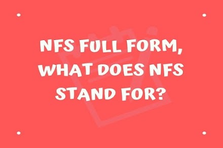What Does NFS Mean?