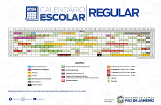 CALENDÁRIO LETIVO 2024 - SEEDUC / RJ