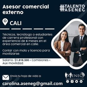 📂 Empleo en Cali HOY como Asesor Comercial 💼 |▷ #Cali #SiHayEmpleo #Empleo