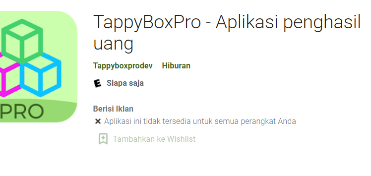 TappyBoxPro Apk Penghasil Uang 2022