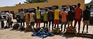  Railway Vandals and Illegal Miners Apprehended by NSCDC, FCT Command