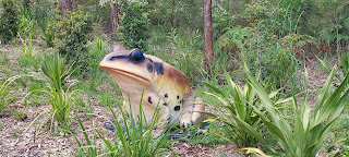 BIG Frog Sculpture at the Australian Reptile Park in Somersby, NSW
