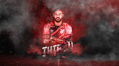 arte wallpaper thiago heleno athletico paranaense