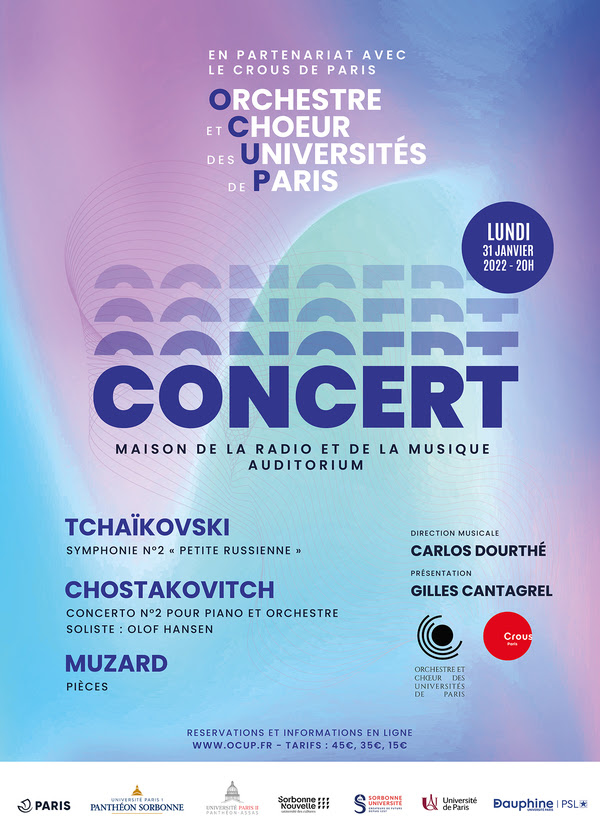 Concert Tchaïkovski/Chostakovitch