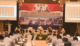 Kapok Sahli Pangdam IV/Diponegoro Hadiri Rakor Lintas Sektoral Operasi Lilin Candi 2021 