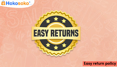 Easy return Policy-Hokosoko