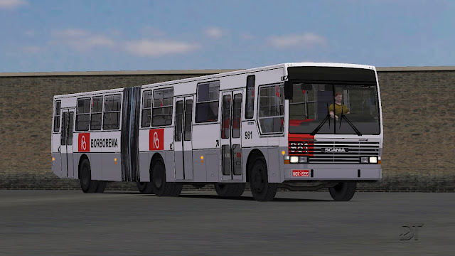 OMSI 2 - Caio Vitória Scania S-113 AL articulado