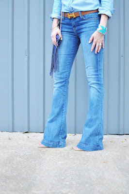 flare jeans impression