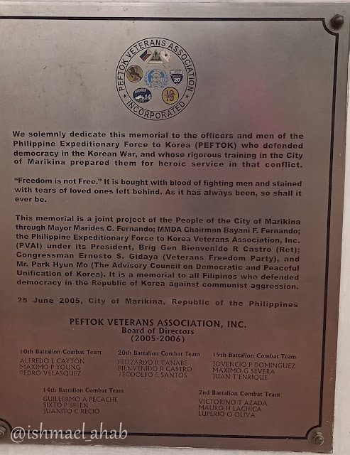 PEFTOK Plaque in Marikina Heights