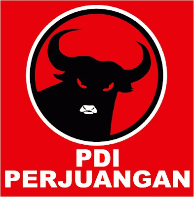 Logo / Lambang Partai Demokrasi Indonesia Perjuangan (PDIP) - Memiliki Latar (Background) Warna & Transparent (PNG)