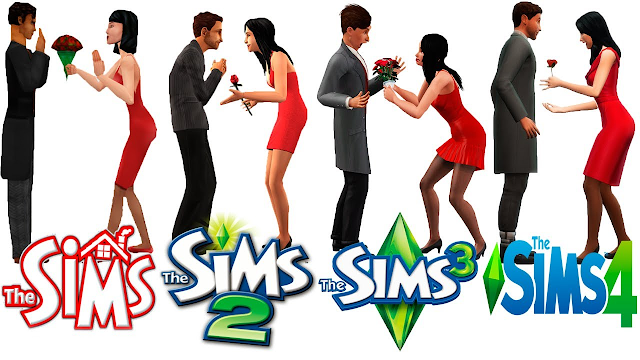 Sims 1 vs Sims 2 vs Sims 3 vs Sims 4: Dating