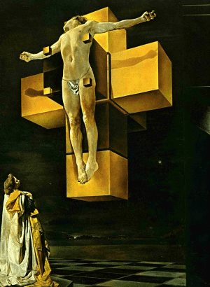 Cristo Crucificado - Salvador Dali