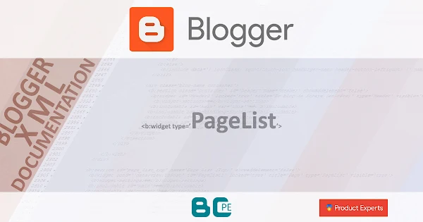 Blogger - Les inclusions du gadget PageList