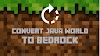 Easy Ways: How to Convert Minecraft Java Worlds to Bedrock Edition Using Je2Be and MCC Tool Chest PE