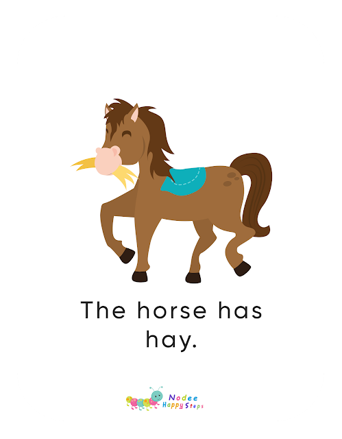 Letter H story for Kids - The Horse