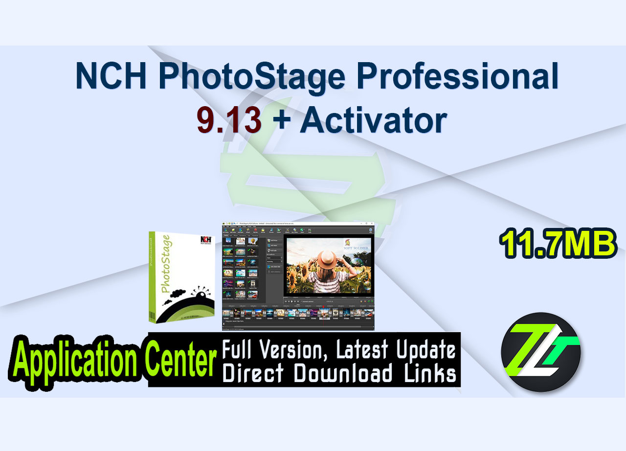 NCH PhotoStage Professional 9.13 + Activator