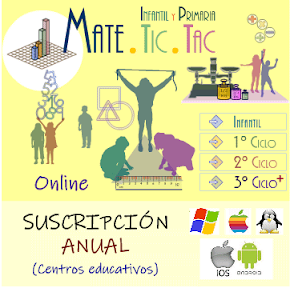 MATE.TIC.TAC //ACCESO 1 AÑO PARA CENTROS EDUCATIVOS Y ORGANIZACIONES