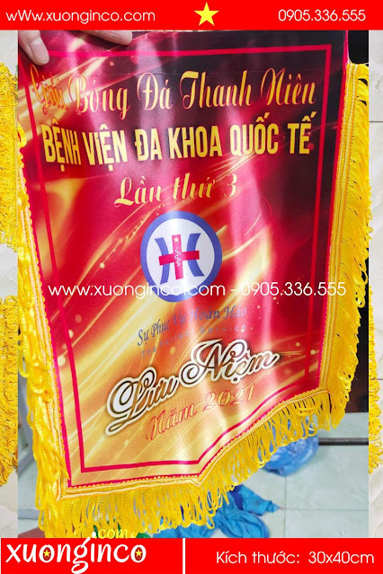 Xưởng may cờ tại Thanh Xuân