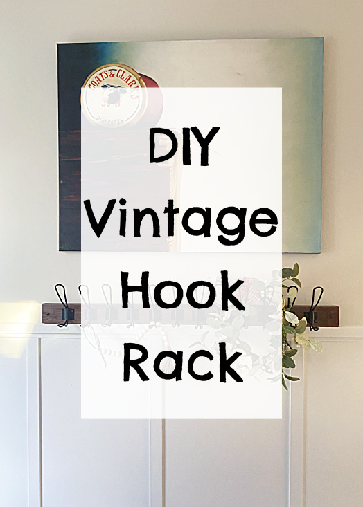 hook rack with overlay