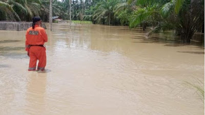 Dua kecamatan di aceh utara terendam banjir, 2.242 jiwa terdampak