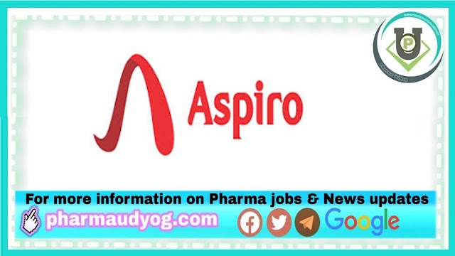 Aspiro Pharma | Walk-in for Production -QMS (Injectable) on 14th Nov 2021
