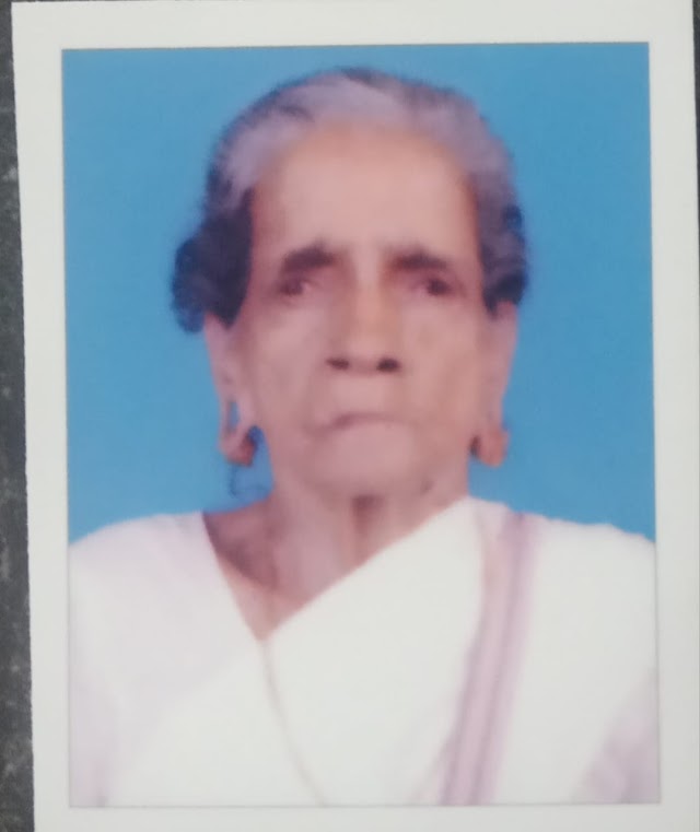 രാമല്ലൂർ മലയിൽ നാരായണി അമ്മ (97)അന്തരിച്ചു,