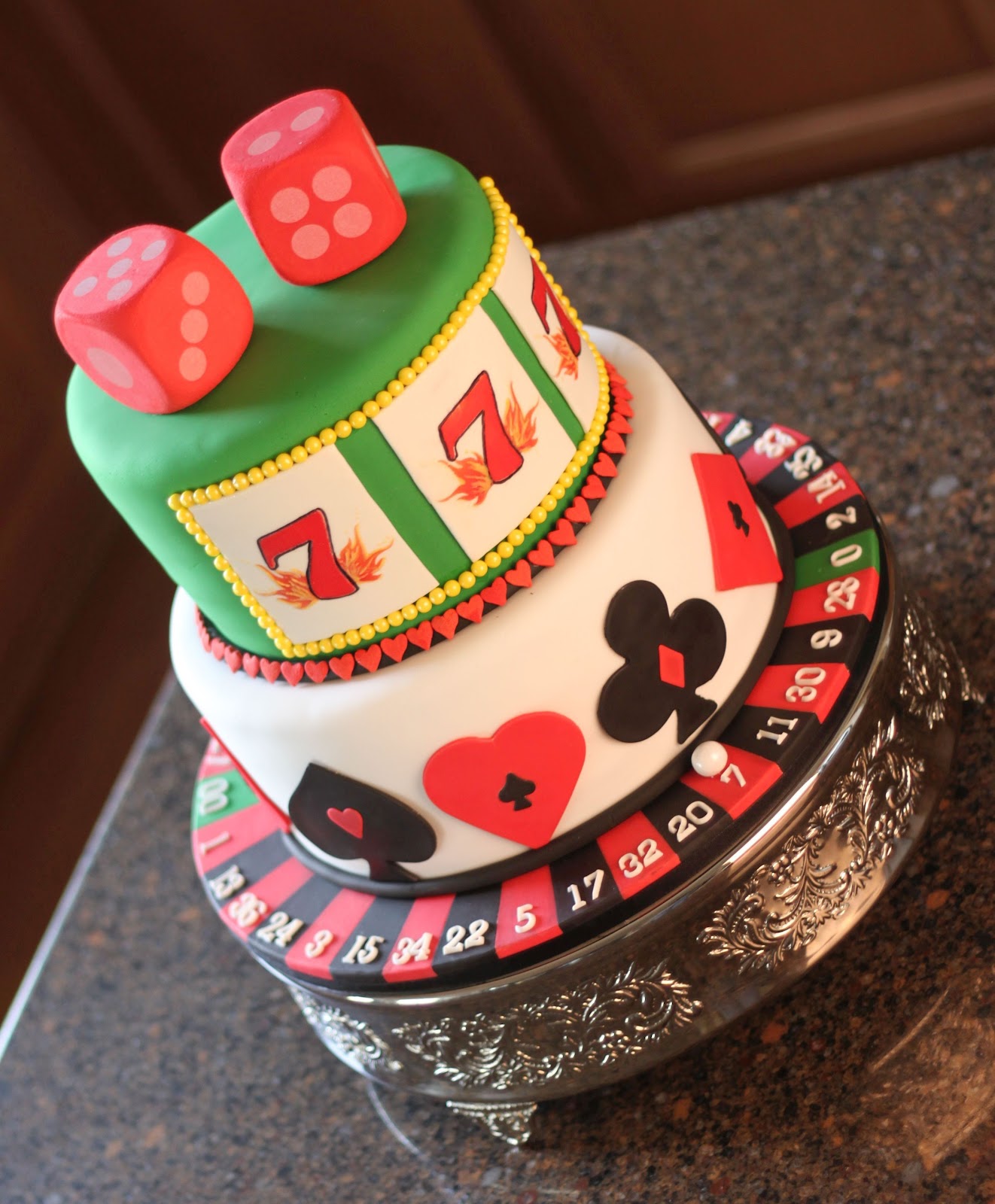 casino cake ideas