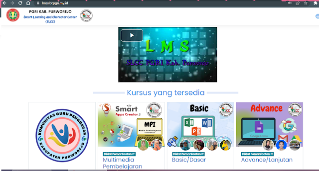 LMS SLCC PGRI Kabupaten Purworejo