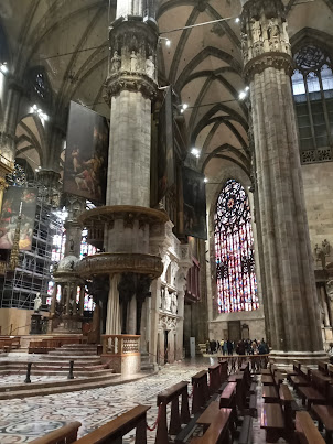 Inside Milan Cathedral ( Duomo di Milano)