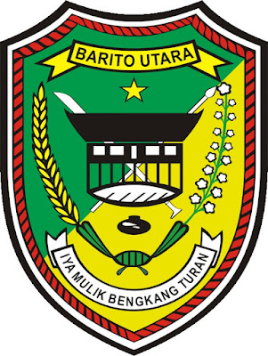 Logo / Lambang Kabupaten Barito Utara - Latar (Background) Putih & Transparent (PNG)