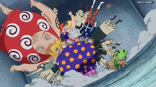 ワンピースアニメ  船長 レオ LEO ヌイヌイの実  | ONE PIECE Episode 714