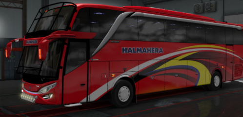 livery bus halmahera