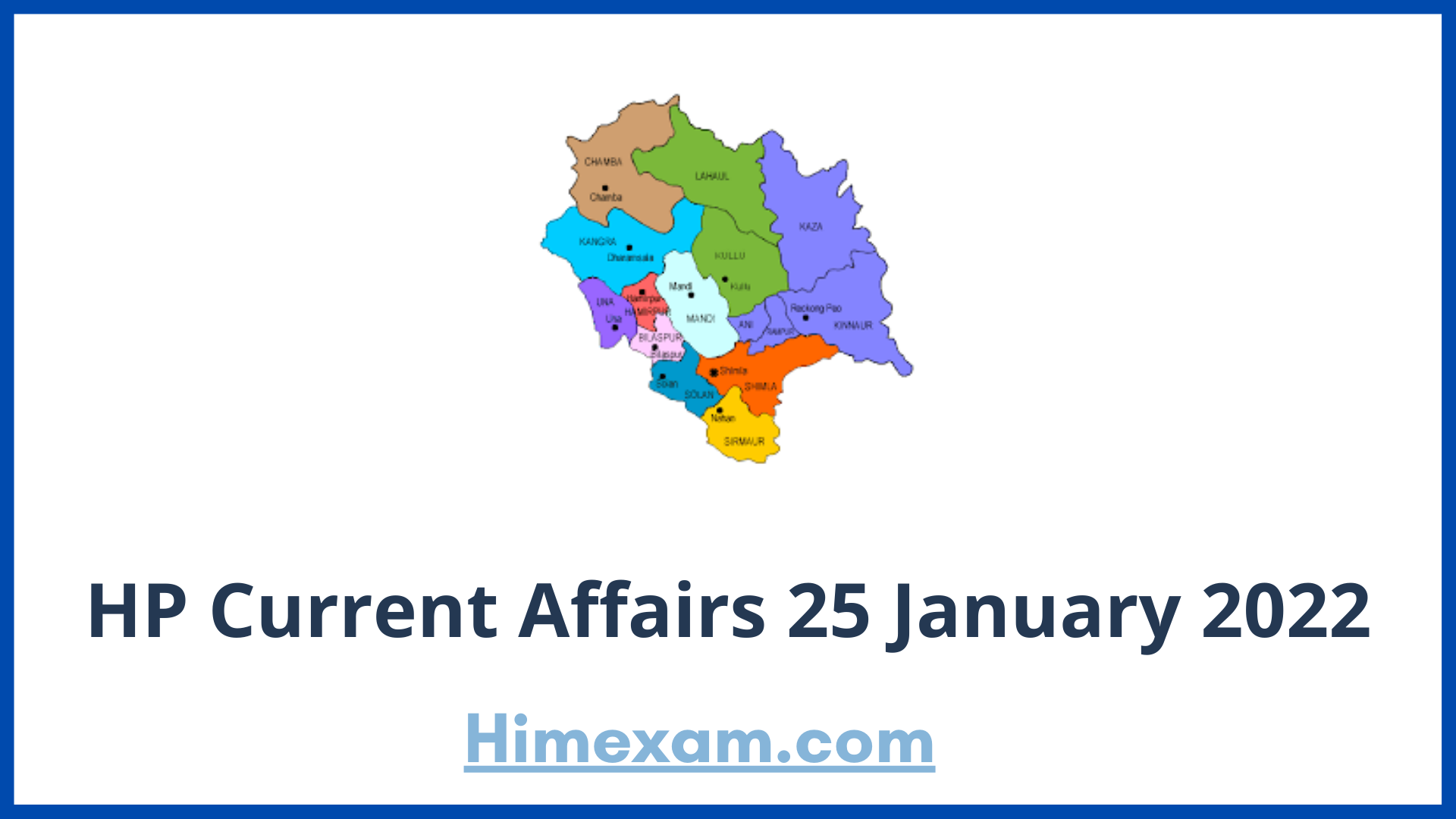 HP Current Affairs 25 January 2022