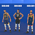 NBA 2K22 Golden State Warriors All Nike City Jerseys Pack (2018, 2019,2021,2022) by 2kspecialist