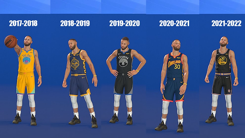 Golden State Warriors 2017-2018 City Jersey