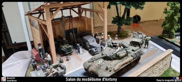 Escadrille Saint Michel, Salon du modélisme d'Antony de 2022.