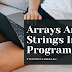 Arrays And Strings In C Programming 